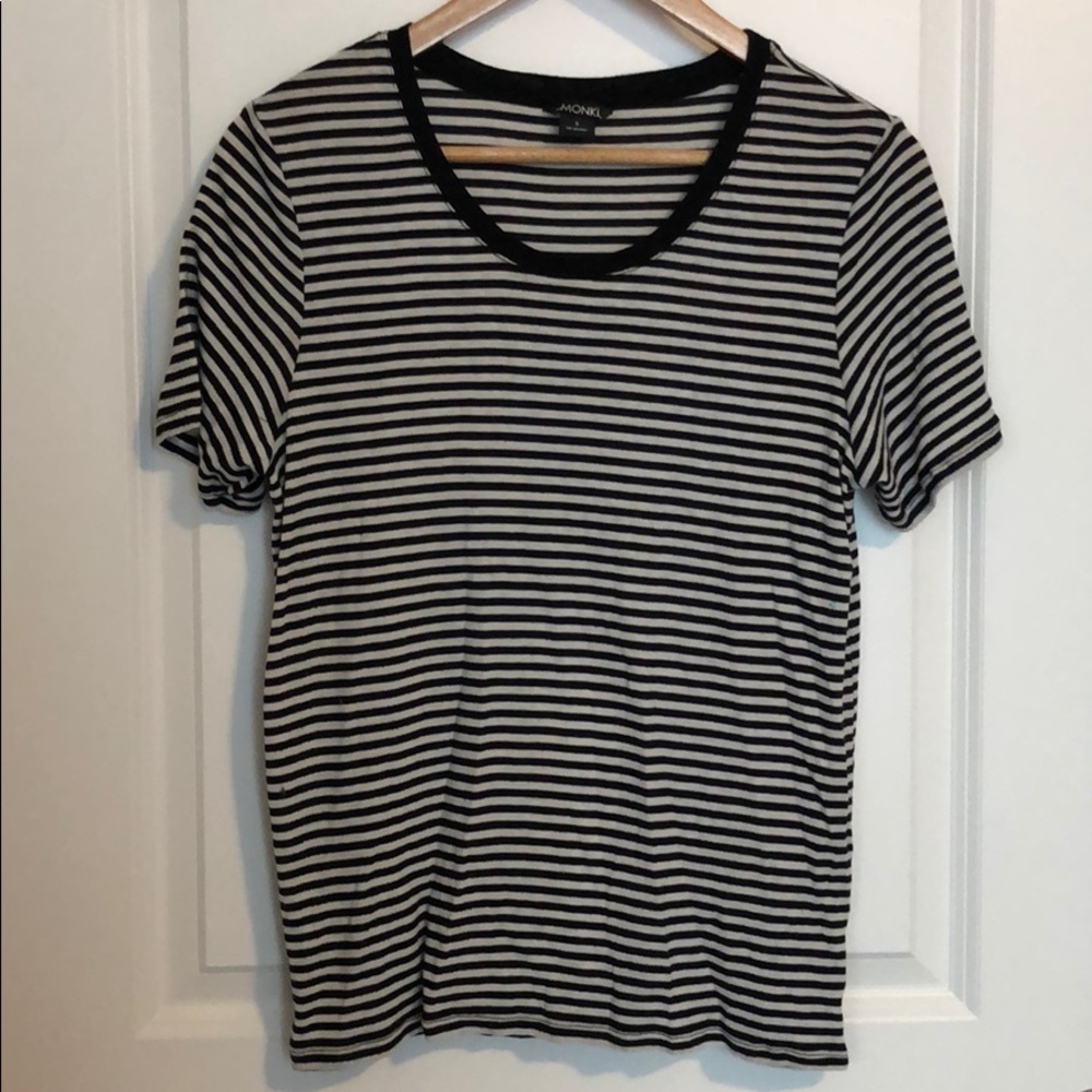 Black & White Striped Tee